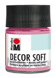 Marabu 14020005033 - acryl softverf, decor soft roze 50 ml