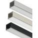 Häfele LOOX5 Accessoires pour profilé de soubassement LED 2101, 10 pièces - caches argent (par paire)
