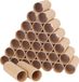 Dailygoods Tubes en rouleaux en carton 30 pièces - Carton marron pour loisirs créatifs