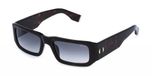 Police SPLR82 Avana Lunettes de soleil Homme Carré Plastique Brun Gris