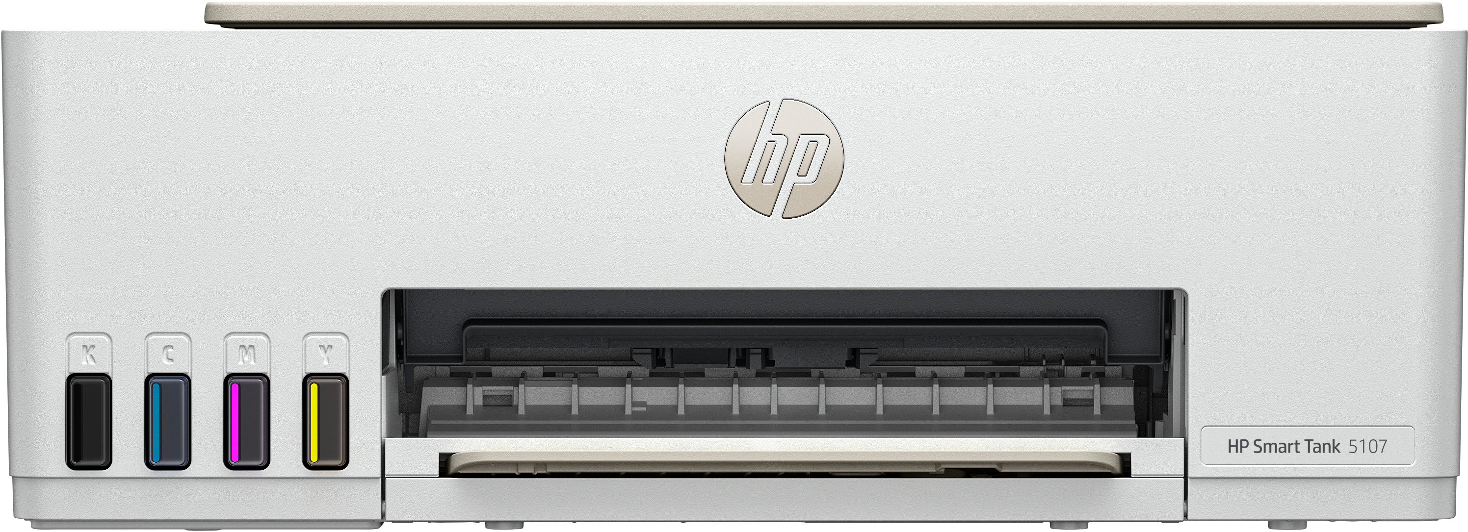 HP HP Smart Tank 5107 All-in-One-printer, Kleur, Printer voor Thuis en thuiskantoor, Printen, kopi&#235;ren, scannen, Draadloos; printertank voor grote volumes; printen vanaf telefoon of tablet; scannen naar pdf