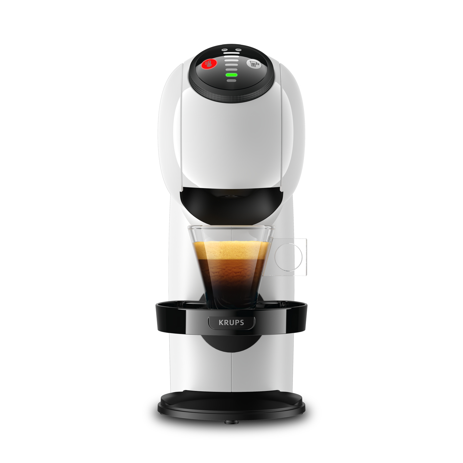 Krups Genio S KP2401 automatische koffiemachine zwart, wit