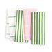 Kate Spade New York Botanische Streep Keukenhanddoeken 4-Pack Set