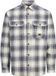 Jack & Jones Overhemd Jprbluivy Check L/s Overshirt Sn 12301357 Dark Navy Mannen Maat - XL