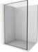 Mexen Kioto L paroi de douche Walk-in 100 x 200 cm, cadre noir, or