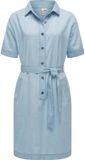 Ragwear Dames Denim jurk lichtblauw denim XXL