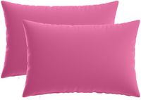 vidaXL - Taie d'oreiller - 2 pièces - HEERLEN - Rose - 40 x 60 cm - Polyester