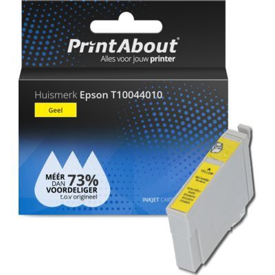 PrintAbout | Compatible Epson T10044010 Yellow Ink Cartridge | 1600 Pages
