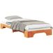 Maison Exclusive - Lit, marron, 90 x 220 cm, en pin massif