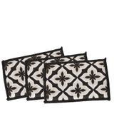 Urban Living Aspen - Microvezelspons en schraper, 3 stuks, 3 verschillende kleuren