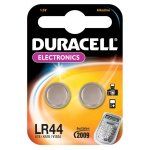 Duracell LR44 Alkaline Button Cell Batteries - 2 Pack