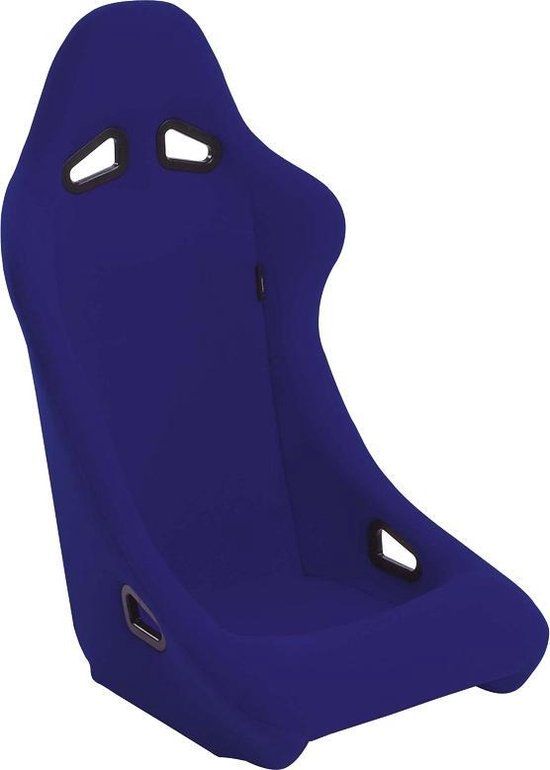AutoStyle Sportstoel Zandvoort - Blauw - Vaste rugleuning