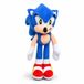 Wiztex Peluche Sonic 50 cm XXL bleu