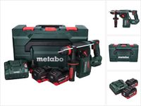 Metabo KH 18 LTX BL 24 Q accu combihamer 18 V 2.2 J + 2x accu 10.0 Ah + lader + metaBOX