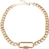 Urban Classics Fastener Ketting Goudkleurig