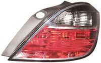 TarosTrade 41-0471-R-56498 Stop Smoked rood licht voor 5 deuren na 2007 E-Mark kant rechts