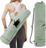 Shenzhen Haorui Industrial Technology Co., Ltd. Sac de yoga avec bandoulière réglable, poche pour bouteille et compartiment humide