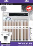 Daler Rowney Sketching set 40 delig