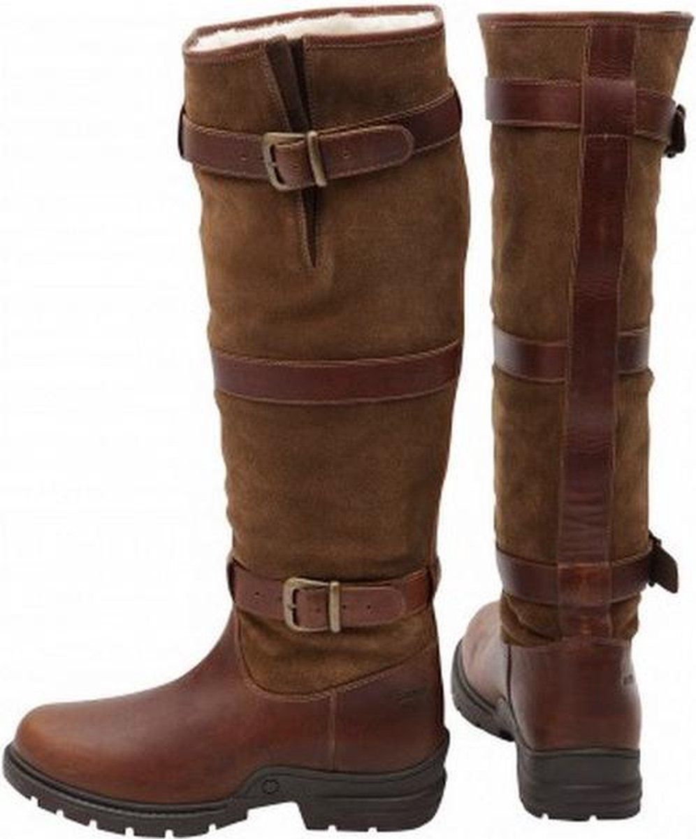 Horka Highlander Outdoorlaarzen Leer/Suède Bruin - Maat: 8718675499952