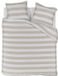 Rivièra Maison Riviera Maison Striped dekbedovertrek - Tweepersoons - 200x200/220 cm - Zand