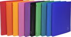 Exacompta 10x Ringband ondoorschijnende PP met 4 ringen van 15mm - A4 - Geassorteerd - 511999E