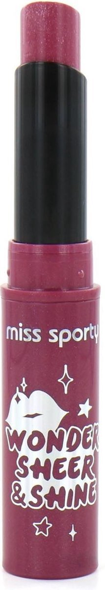 Miss Sporty Wonder Sheer & Shine Lipstick - 200 Barely Berry