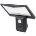 Sygonix SY-5626570 Lampe murale à énergie solaire avec détecteur de mouvement LED LED intégré 6 W Noir
