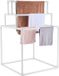 VEVOR Handdoekenrek, 8 Staven, PVC-buitenzwembad