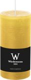 Wiedemann Bougie cylindrique/bougie pilier - ocre - 6 x 12 cm