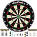 Dartbord Dartbord met stalen punt 12 dartpijlen Driehoekige draad Met cijferring Pour débutants et avancés