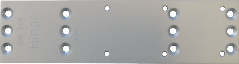 ASSA ABLOY DCA161 Montageplaat voor DC140 | kleur zilver EV1.