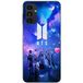 Samsung Galaxy A13 5G Hoesje met BTS-groepssymbool en Army-logo