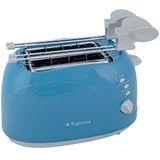 Tognana Porcellane D2DTN03IRZU broodrooster 2 sneden, 750 W, Blauw