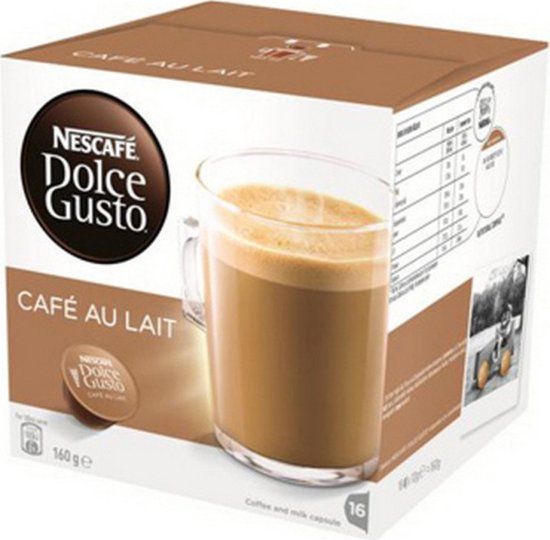 Dolce Gusto Nescafé Koffiecapsules Au Lait Dolce Gusto (16 uds)