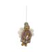 Dille &amp; Kamille Hanger, vilt, engel met lila jurk en kaars