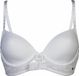 After Eden Lana Padded Bra in Recycled Fabric, White, 70C