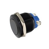 Sintron Connect Aluminium Toets 19 mm 1 x Sluiter Zwart Toetsenkop plat