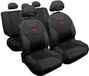 Lampa Stoelhoezen Set Drive Jeans – Zwart