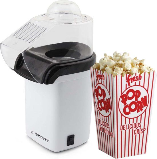 Esperanza EKP005W Popcornmaker - 1200W - Wit