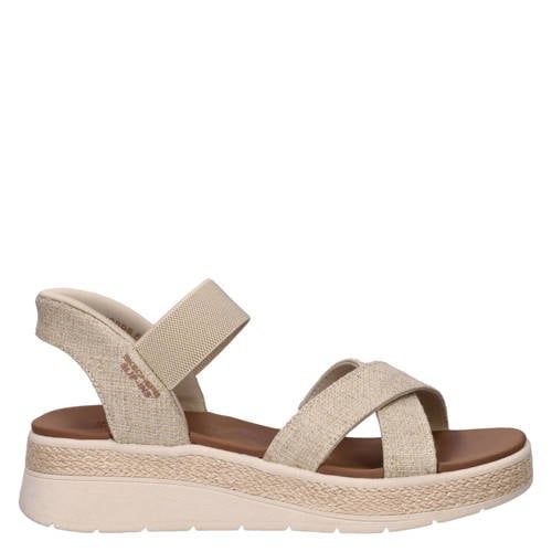 Bobs Hands Free Slip-Ins Bobs Sun-Ray sandalen beige