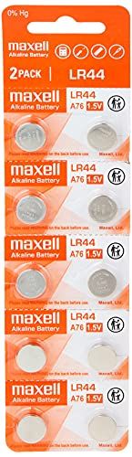 Maxell Alkaline LR44 knoopcel (10 stuks)