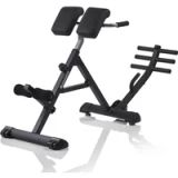 HAMMER Rugtrainer Tricon Flex, Hyperextension Bank, Buiktrainer, Tot 130 kilograms