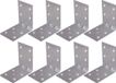 AMIG hoekankers/stoelhoeken - 32x - verzinkt staal - breedte 4cm - lengte 2 x 6cm