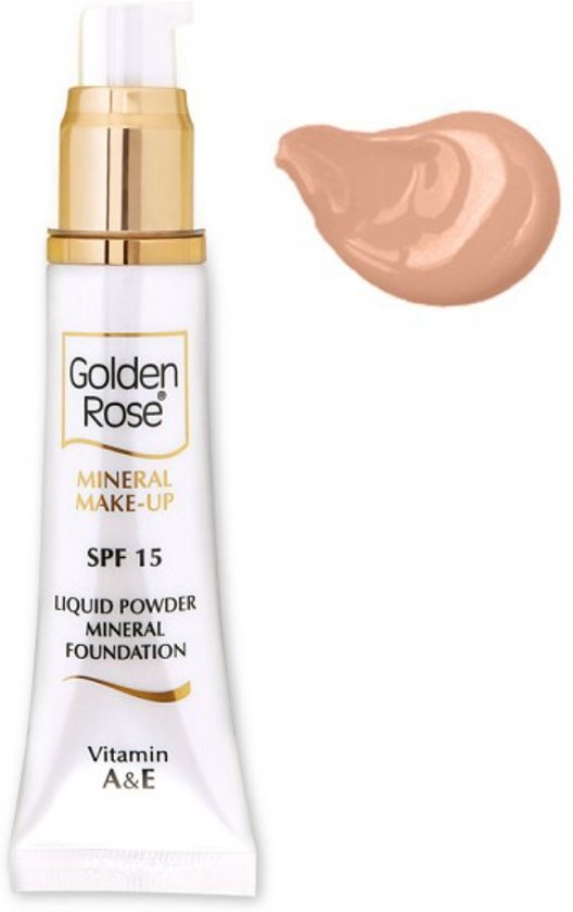 Golden Rose MINERAL LIQUID FOUNDATION 7 Topklasse minerale foundation