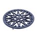 Minuteman International Gietijzeren Onderzetter, Blauw, 7" Diameter