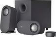Logitech Z407 PC-haut-parleurs, sans fil, Bluetooth, 80 Watt, noir
