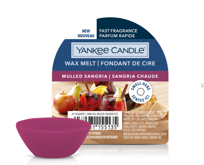 Yankee Candle   Mulled Sangria Signature Wax Melts