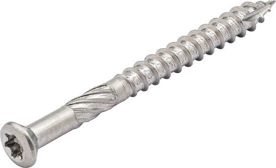 Proftec Tuinhoutschroef RVS-410 Torx TX20 4x60mm (200 stuks)