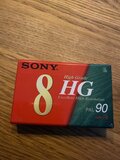 SONY High grade Tape VIDEO8 Cassette 90 Minuten HG