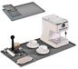 Set de tapis de café en silicone 3-en-1 avec tapis d'égouttage et de tassage